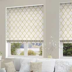 May rèm xếp roman 2 lớp