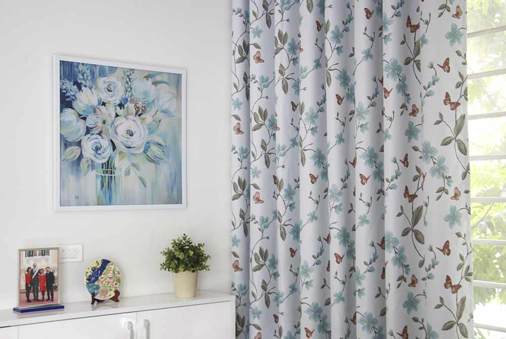 Rèm hoa văn cao cấp Rèm cửa hoa văn