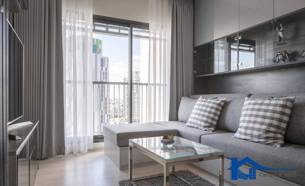 Rèm vải đẹp vinhomes Bason