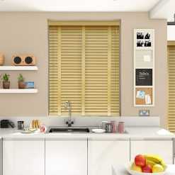 Rèm sáo gỗ cửa sổ