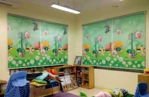 rèm cửa cho trường mầm non