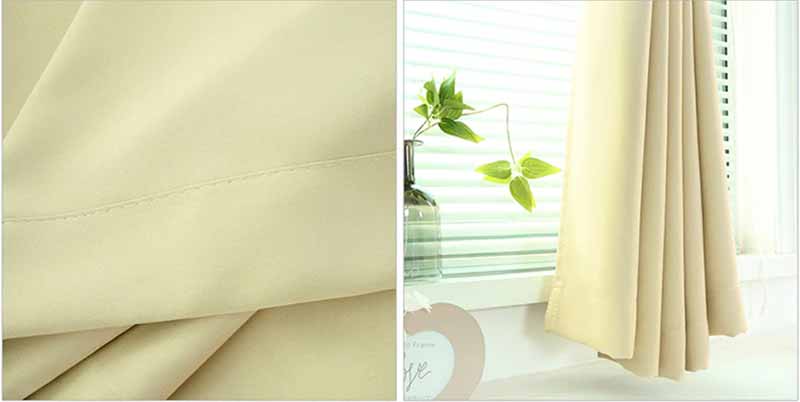 Rèm vải màu trung tính