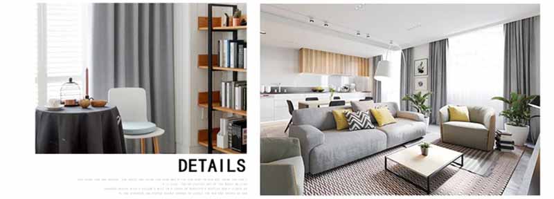 Rèm xám trắng đẹp