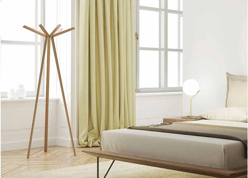 Rèm vải phòng khách sang trọng