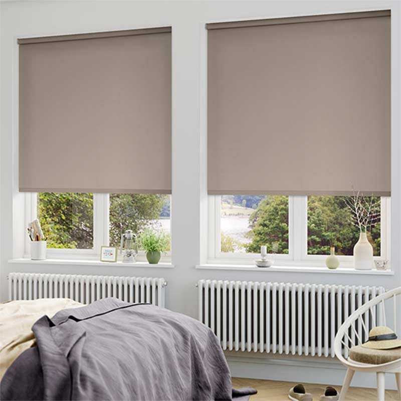 Rèm cuốn chống nắng hiện đại phòng ngủ