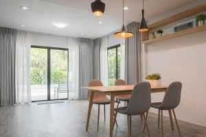 Rèm vài 2 lớp hiện đại Jamona