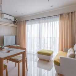 Rèm vải Hàn Quốc sang trọng