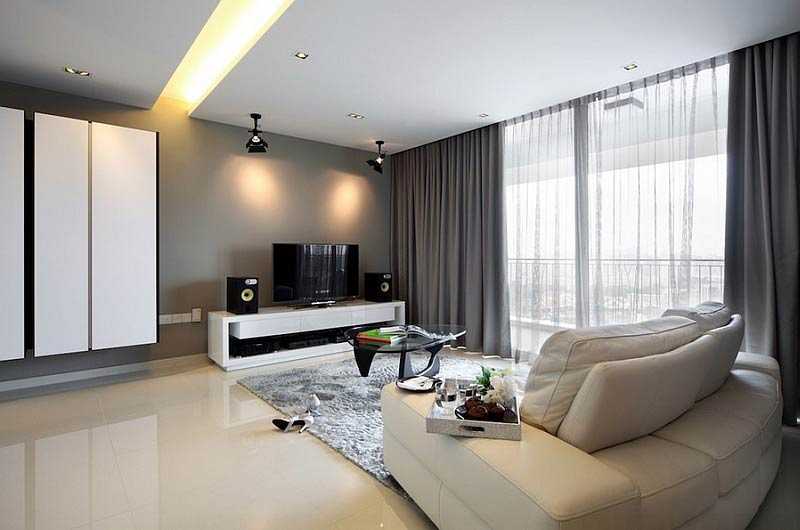 Rèm phòng khách chung cư