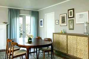 Rèm cửa cho phòng ăn căn hộ