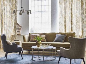 Rèm đẹp cửa ra vào phòng khách