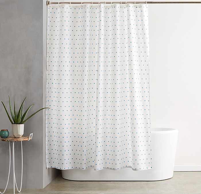Họa tiết đơn giản của rèm cửa phòng tắm cho không gian hiện đại Họa tiết đơn giản của rèm cửa phòng tắm cho không gian hiện đại