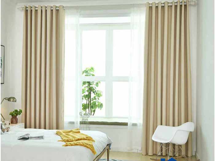 Rèm cửa sổ phòng ngủ đơn giản Rèm cửa sổ phòng ngủ đơn giản