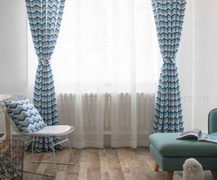 May rèm cửa sổ phòng khách