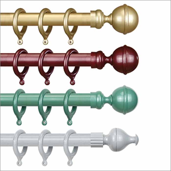 Thanh treo rèm vải bằng nhôm