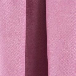 Vải rèm màu hồng