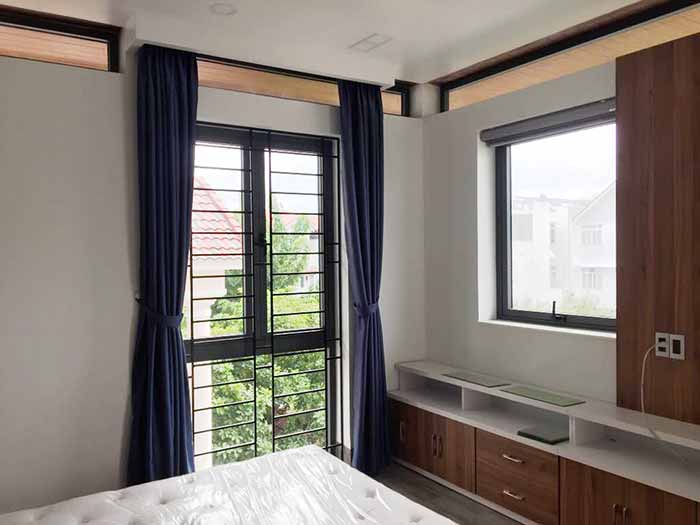 Rèm cửa phòng ngủ biệt thự Cityland Gò Vấp