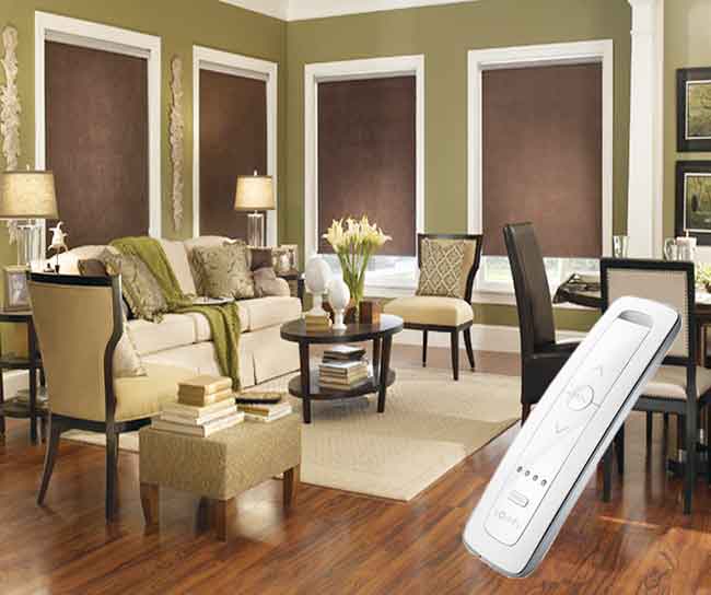 Rèm cửa sổ hiện đại tự động