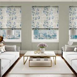 Rèm xếp họa tiết siêu đẹp