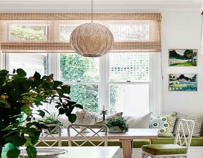 Rèm tre trúc cửa sổ