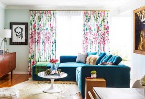 Rèm cửa phong cách chiết trung