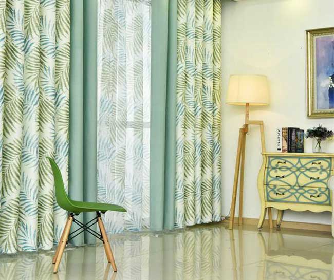 Rèm màu sắc thiên nhiên