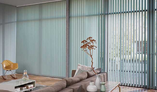 rèm mành lá dọc hiện đại