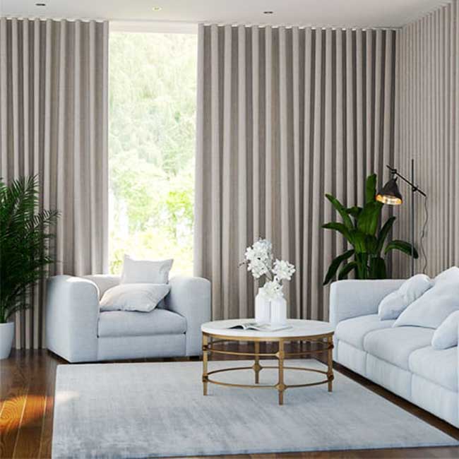 Màn vải cản sáng giá rẻ đẹp cho phòng khách | AVINAHOME