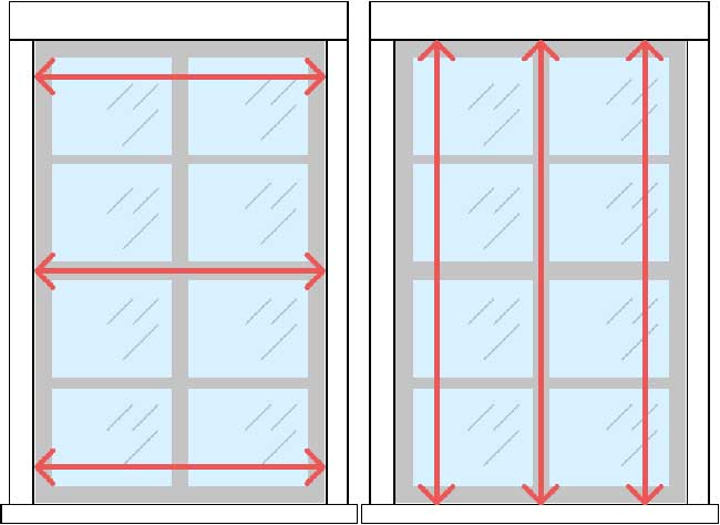 cách đo rèm gỗ lọt lòng