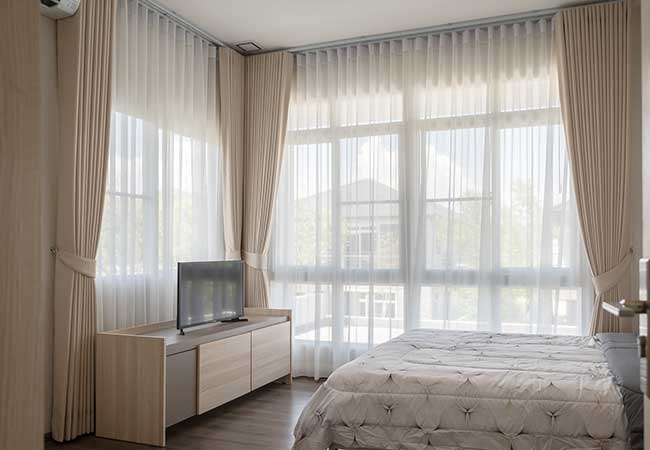 May rèm cửa phòng ngủ Quận 12