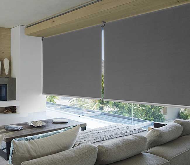 Rèm cửa sổ chống nắng phòng khách