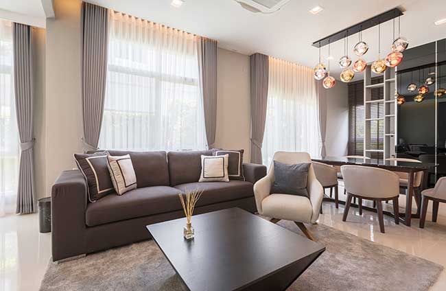 Thi công rèm tại Thạnh Lộc Quận 12