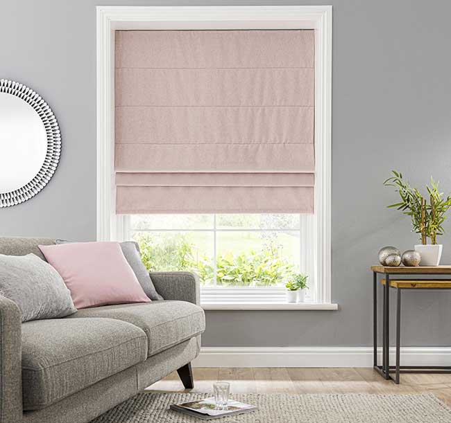 Mẫu rèm roman chống nắng cản sáng