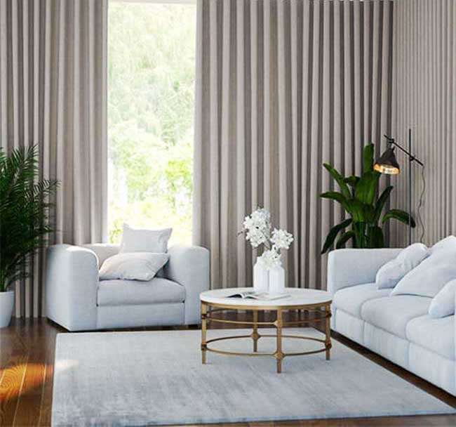 rèm vải chống nắng đẹp