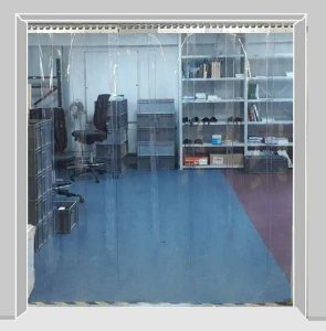 Rèm nhưa pvc che lạnh bệnh viện